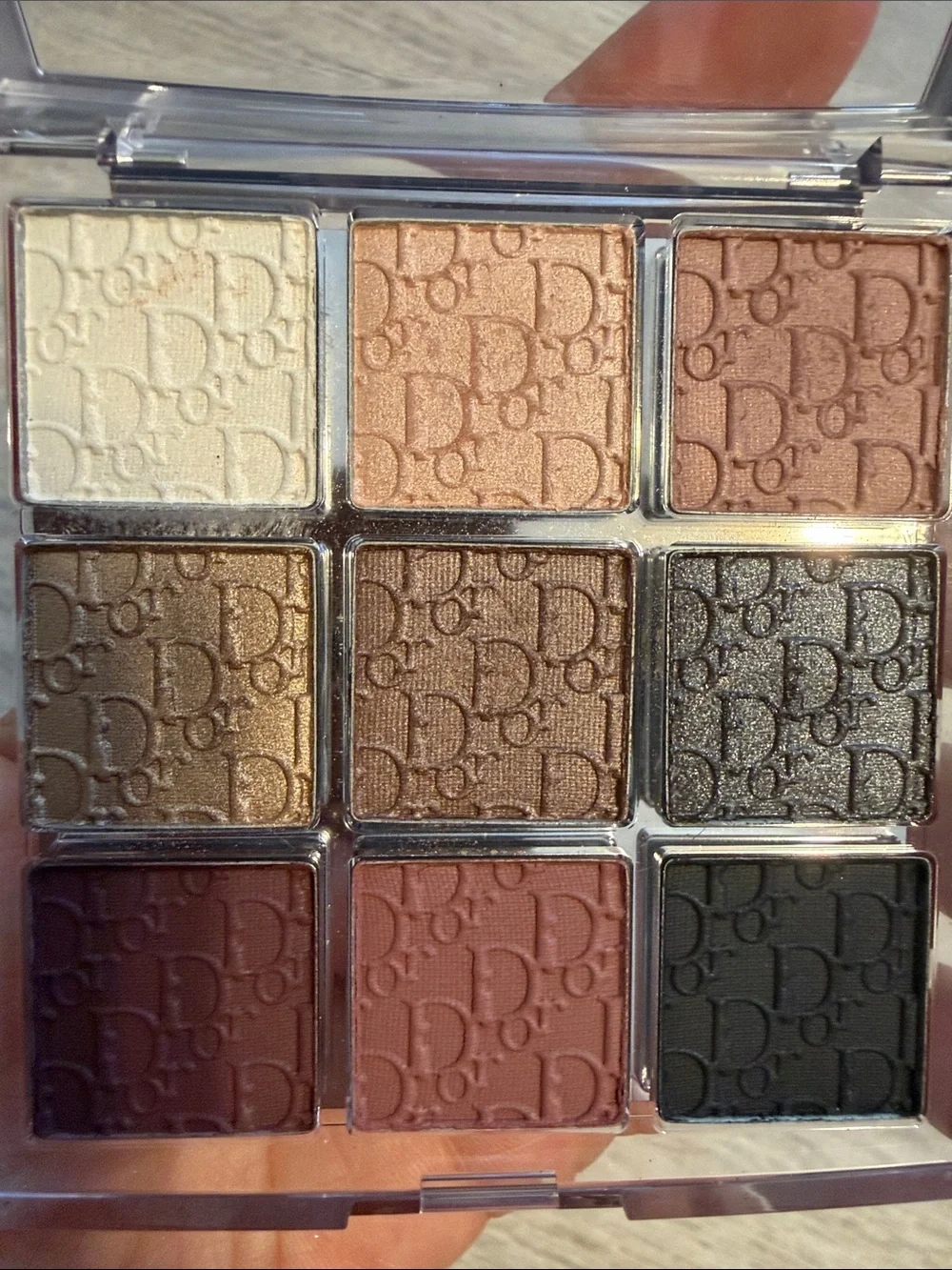 Dior Backstage Eyeshadow Palette — Browns, Cream & Black $55